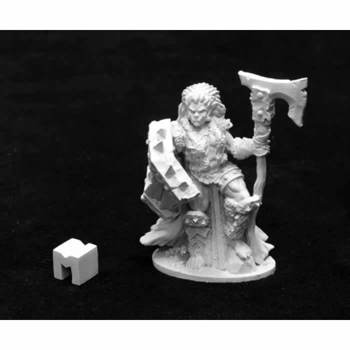 RPR03935 Jade Fire Chieftain Miniature 25mm Heroic Scale Dark Heaven Main Image