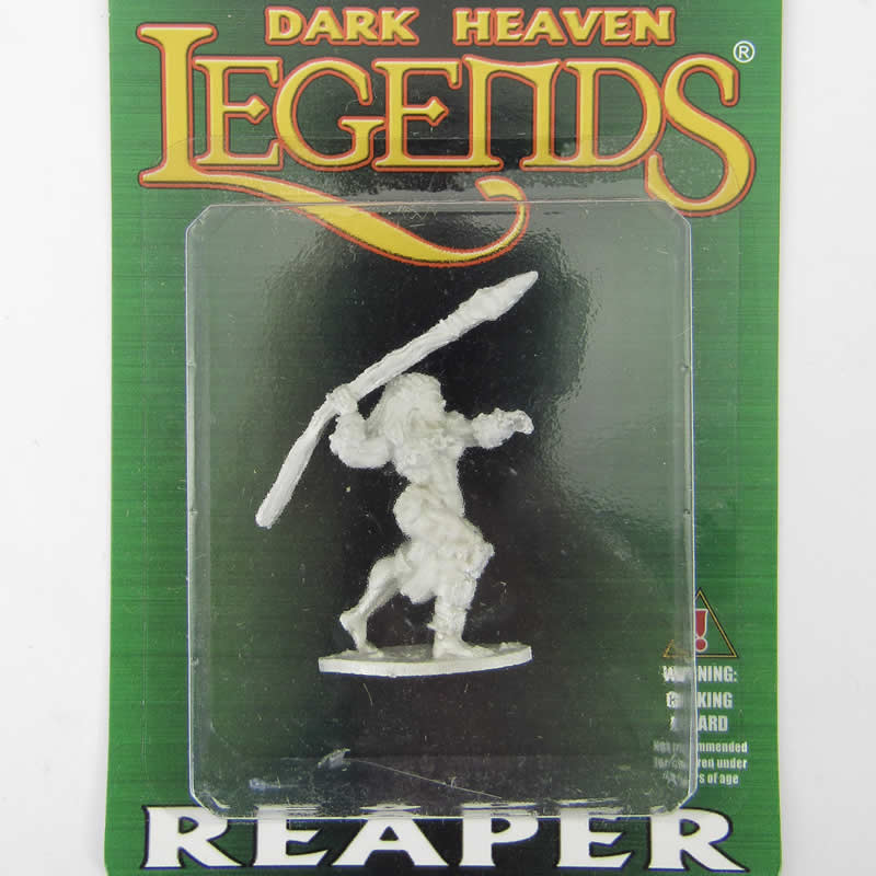 RPR03937 Jade Fire Spearmaiden Miniature 25mm Heroic Scale 2nd Image