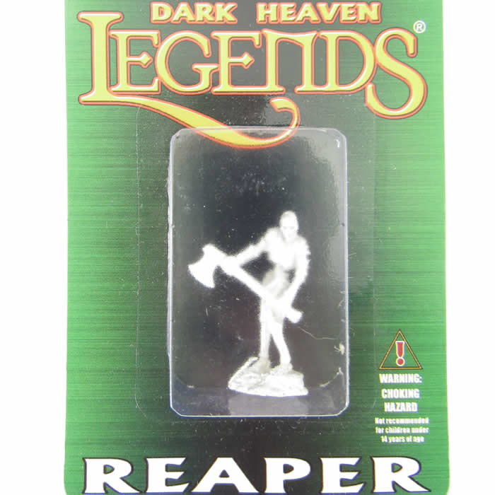 RPR03943 Bog Skeleton With Great Axe Miniature 25mm Heroic Scale 2nd Image