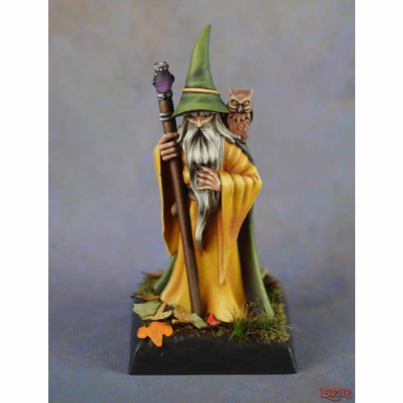 RPR03953 Anuminar Winterbeard Wizard Miniature 25mm Heroic Scale Main Image