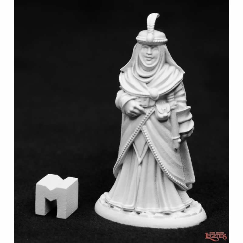 RPR03955 Townsfolk Noblewoman Miniature 25mm Heroic Scale Main Image