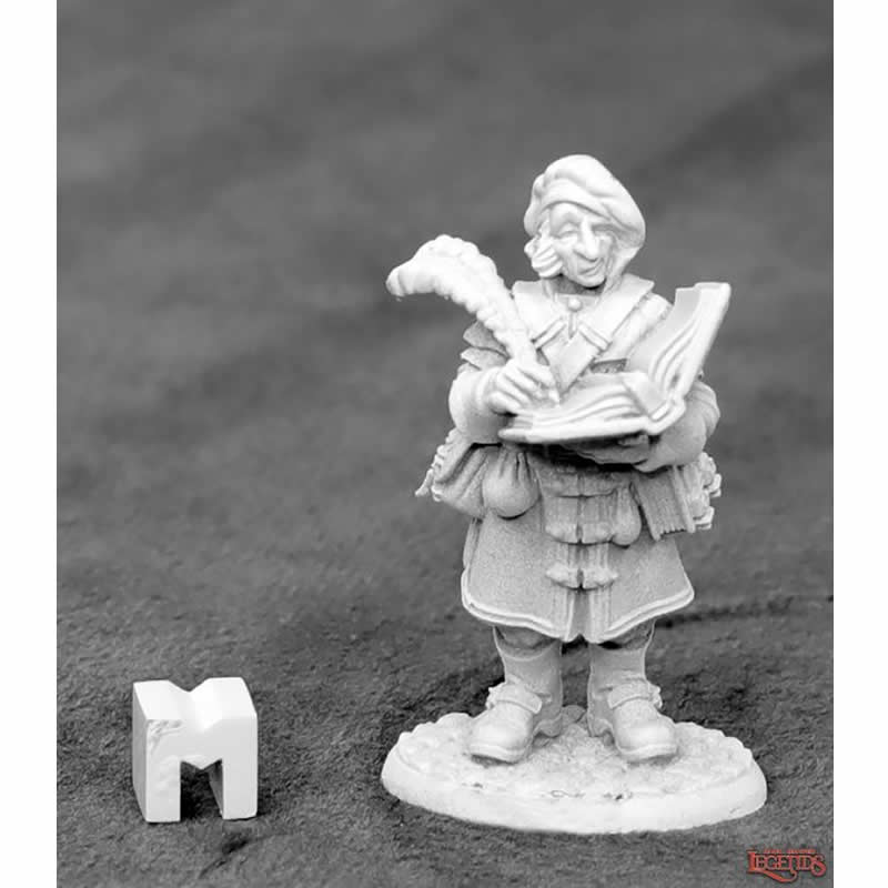 RPR03956 Townsfolk Money Lender Miniature 25mm Heroic Scale Main Image