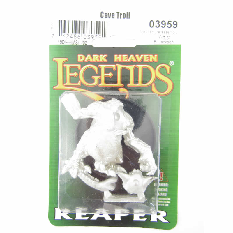 RPR03959 Cave Troll Miniature 25mm Heroic Scale Dark Heaven Legends 2nd Image