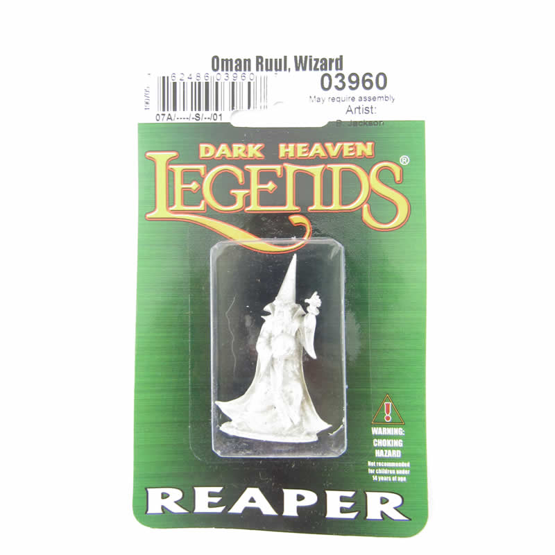 RPR03960 Oman Ruul Wizard Miniature 25mm Heroic Scale Dark Heaven 2nd Image