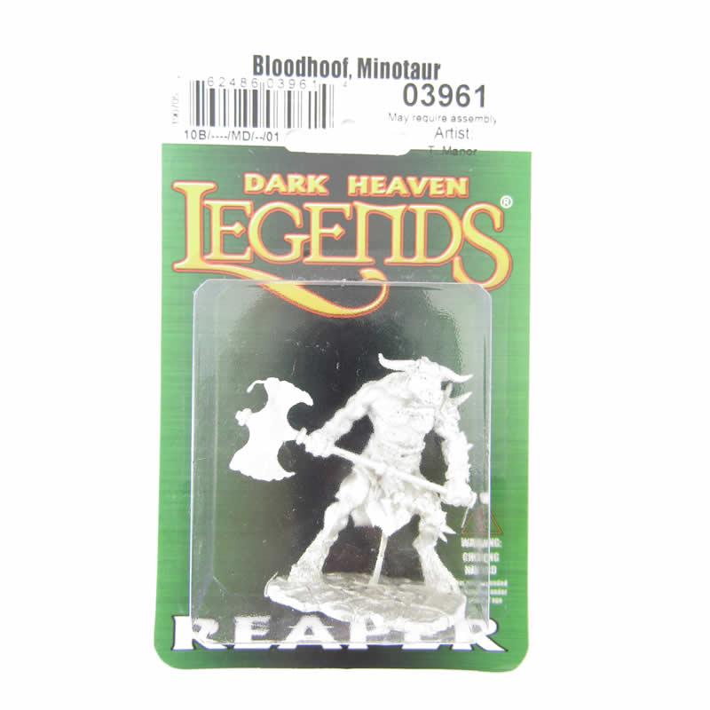 RPR03961 Bloodhoof Minotaur Miniature 25mm Heroic Scale Dark Heaven 2nd Image