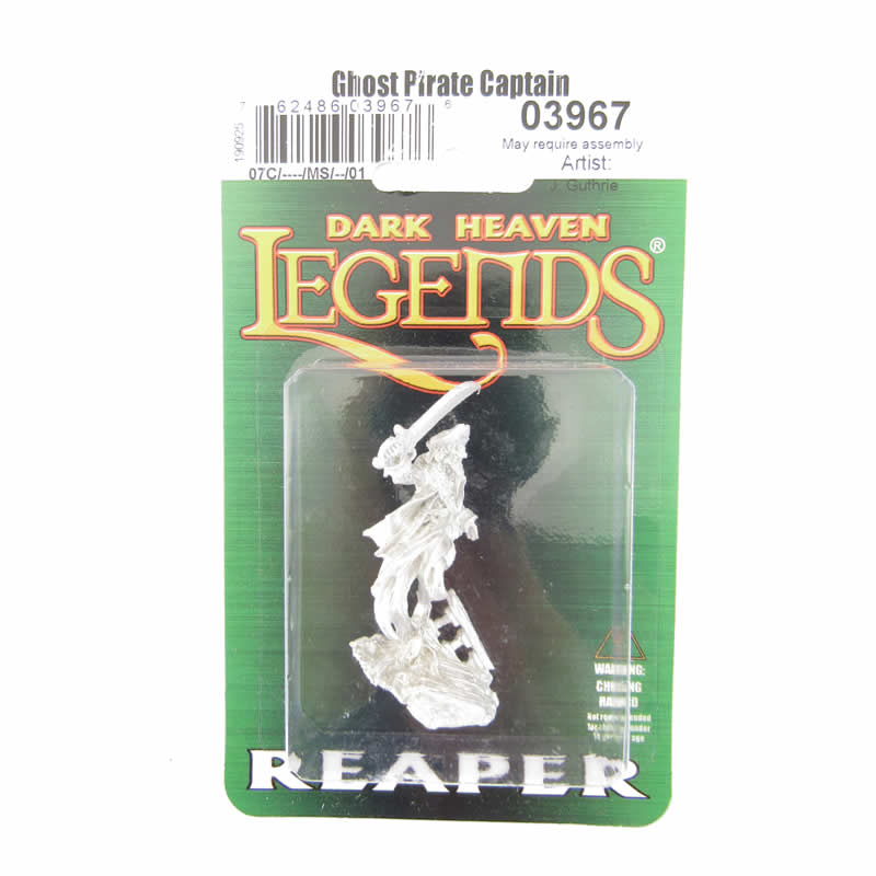 RPR03967 Ghost Pirate Captain Miniature 25mm Heroic Scale Dark Heaven 2nd Image