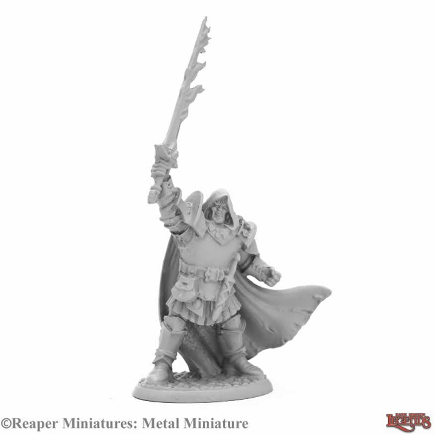 RPR03974 Lights Hand Captain Miniature 25mm Heroic Scale Dark Heaven Main Image