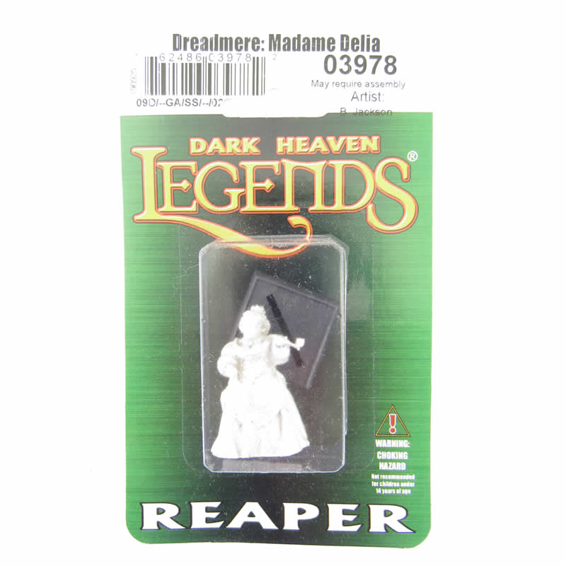 RPR03978 Dreadmere Madame Delia Miniature 25mm Heroic Scale 2nd Image