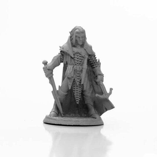 RPR03981 Dark Elf Male Warrior 25mm Heroic Scale Dark Heaven Legends Main Image