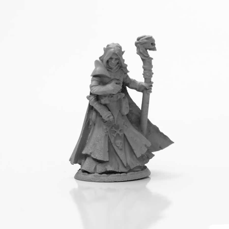 RPR03982 Dark Elf Male Wizard 25mm Heroic Scale Dark Heaven Legends Main Image