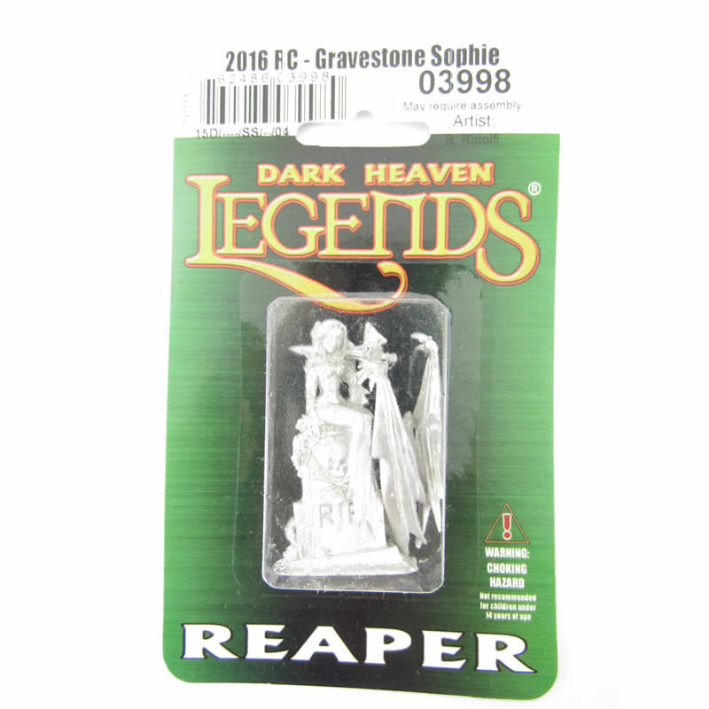 RPR03998 Gravestone Sophie Miniature 25mm Heroic Scale Figure 2nd Image