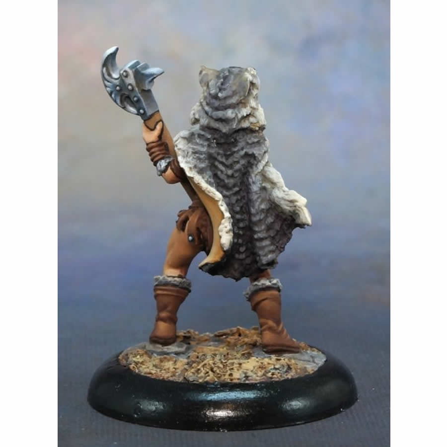 RPR04008 Kyrie Female Barbarian Miniature 25mm Heroic Scale Figure 4th Image