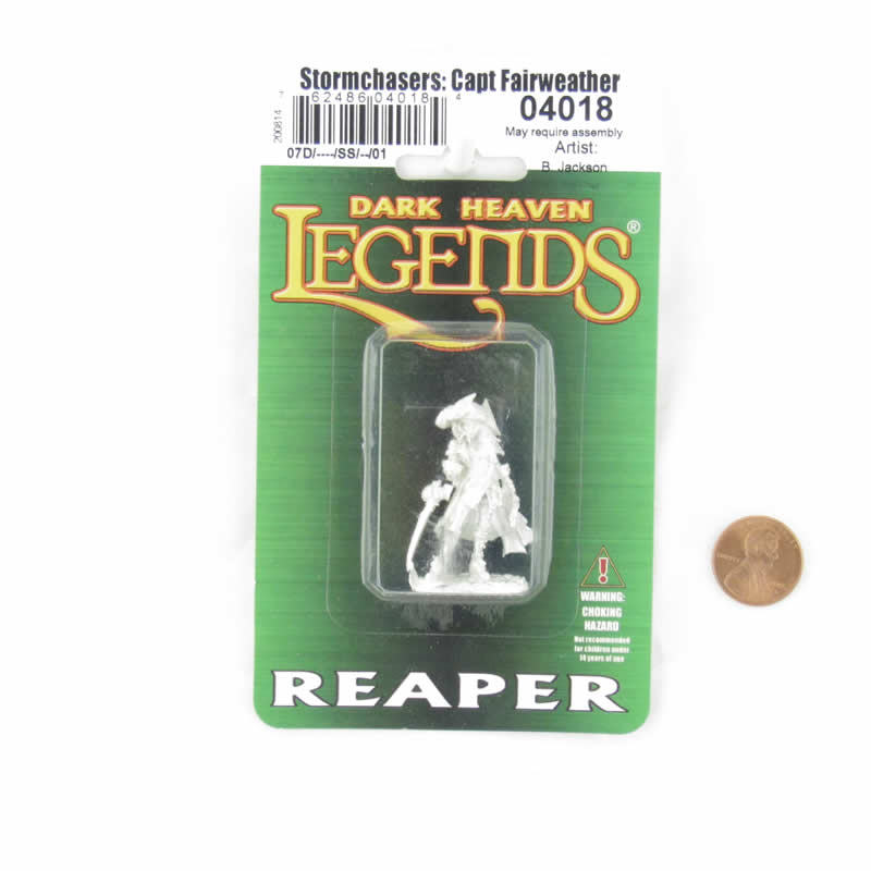 RPR04018 Stormchasers Angelica Fairweather Miniature 25mm Heroic Scale Figure Dark Heaven Legends 2nd Image