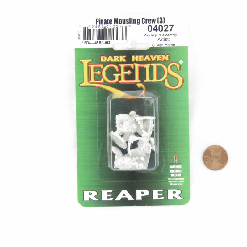 RPR04027 Pirate Mousling Crew Miniature 25mm Heroic Scale Figure Dark Heaven Legends 2nd Image