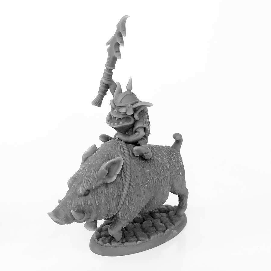 RPR04036 Norker Boss On War Pig Miniature 25mm Heroic Scale Figure Dark Heaven Legends Main Image