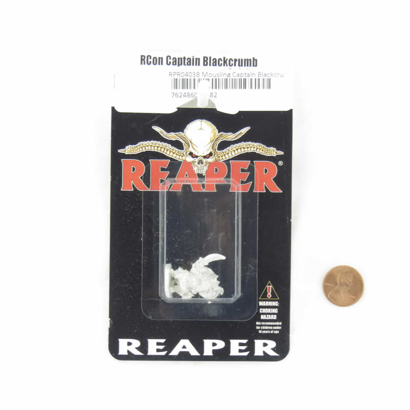 RPR04038 Mousling Captain Blackcrumb Miniature 25mm Heroic Scale Figure Dark Heaven Legends 2nd Image