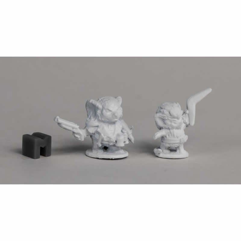 RPR04042 Mad Mozz and Wildchild Mouslings Miniature 25mm Heroic Scale Figure Main Image