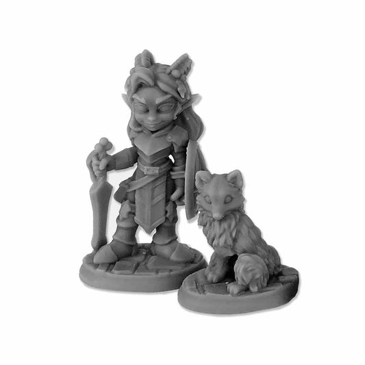 RPR04045 Holly Monster and Firn Miniature 25mm Heroic Scale Figure Dark Heaven Legends Main Image