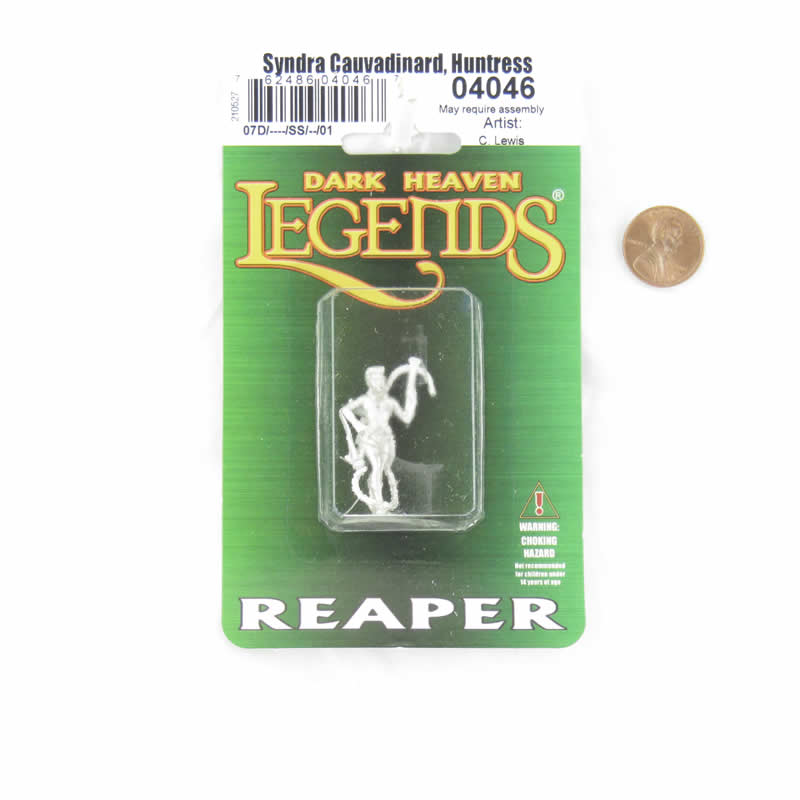 RPR04046 Syndra Cauvadinard Huntress Miniature 25mm Heroic Scale Figure Dark Heaven Legends 2nd Image