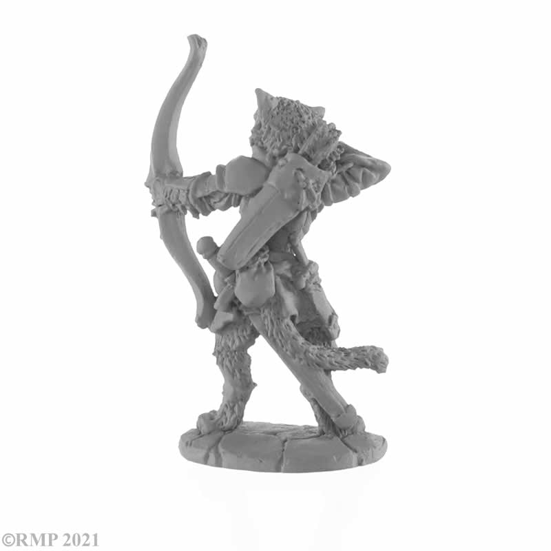 RPR04048 Catfolk Ranger Miniature 25mm Heroic Scale Figure Dark Heaven Legends 3rd Image