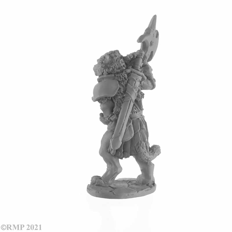 RPR04050 Catfolk Warrior Miniature 25mm Heroic Scale Figure Dark Heaven Legends 3rd Image