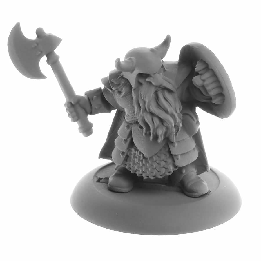 RPR04069 Dwarf Fighter Borin Miniature 25mm Heroic Scale Figure Dark Heaven Legends Main Image