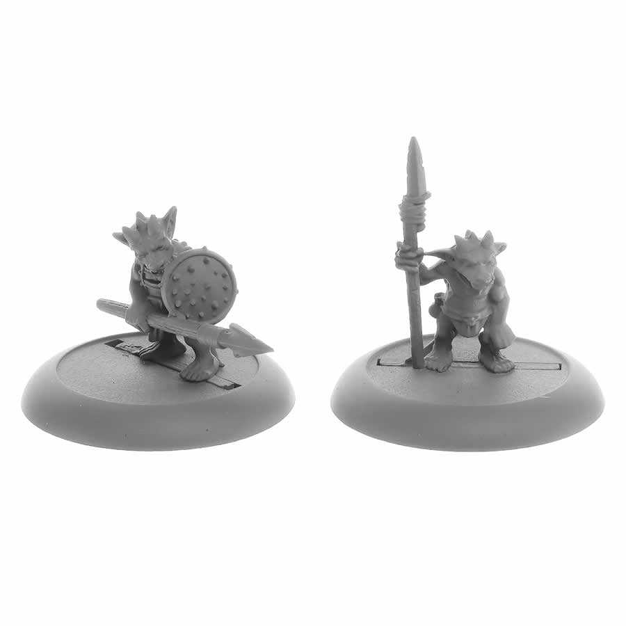 RPR04078 Ratpelt Kobold Spearmen Miniature 25mm Heroic Scale Figure Dark Heaven Legends Main Image