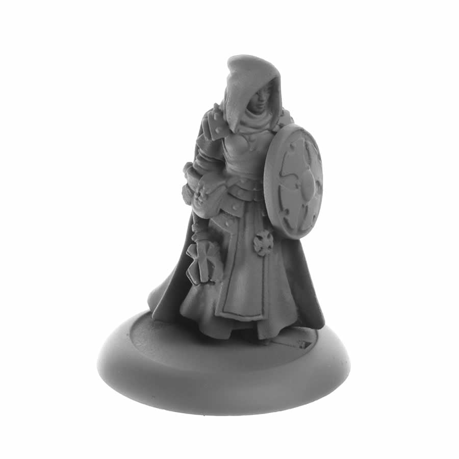 RPR04081 Human Cleric Sister Ailene Miniature 25mm Heroic Scale Figure Dark Heaven Legends Main Image