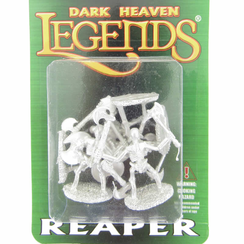RPR06005 Skeletons with Axes Army Pack Miniatures 25mm Heroic Scale 2nd Image