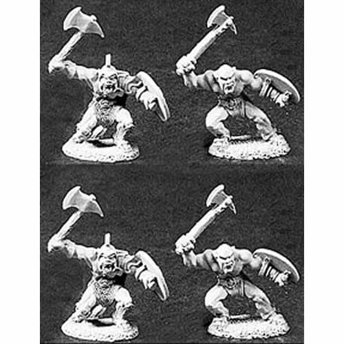 RPR06017 Orcs With Axes Army Pack Miniatures 25mm Heroic Scale Main Image