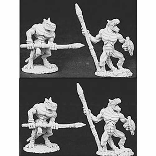 RPR06039 Lizard Men With Spears Army Pack Miniatures 25mm Heroic Scale Main Image