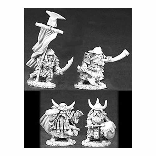 RPR06042 Dwarven Command Army Pack Miniatures 25mm Heroic Scale Main Image