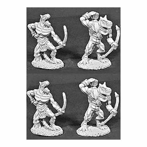 RPR06046 Lizardmen Archers Army Pack Miniatures 25mm Heroic Scale Main Image