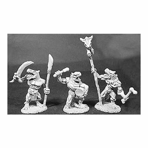 RPR06047 Lizardman Command Army Pack Miniatures 25mm Heroic Scale Main Image