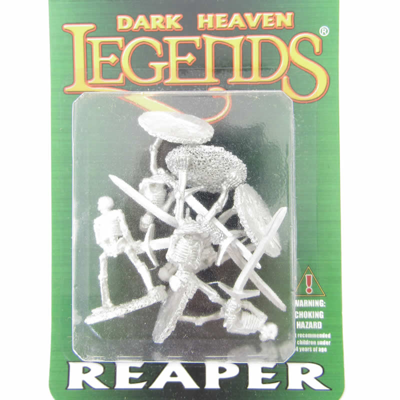 RPR06052 Skeletons with 2 Handed Swords Army Pack Miniatures 25mm Heroic Scale 2nd Image