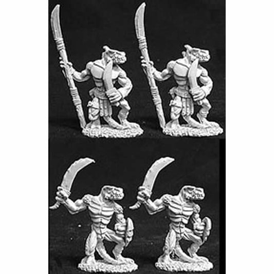 RPR06057 Lizardmen Warriors Army Pack Miniatures 25mm Heroic Scale Main Image