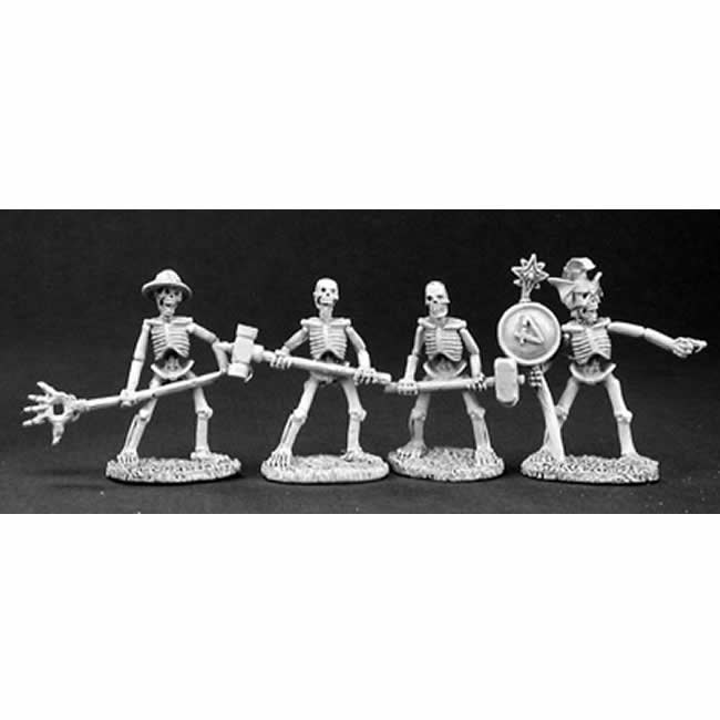 RPR06061 Skeleton Engineer Crew Army Pack Miniatures 25mm Heroic Scale Main Image