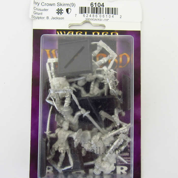 RPR06104 Ivy Crown Skirmishers Crusaders Miniature Army Pack 2nd Image