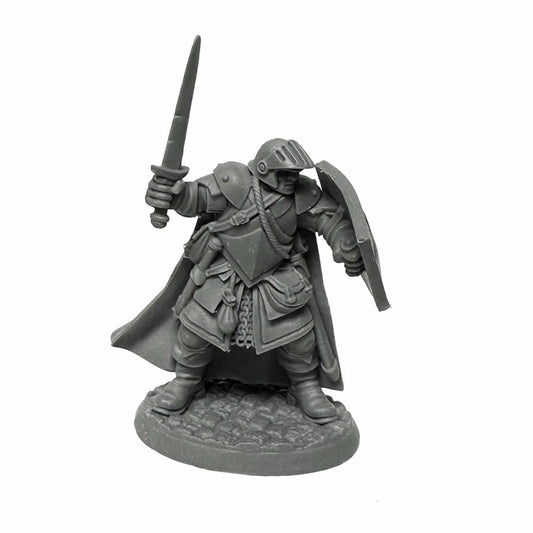 RPR07002A Baran Blacktree Veteran Warrior Miniature 25mm Heroic Scale Figure Dungeon Dwellers