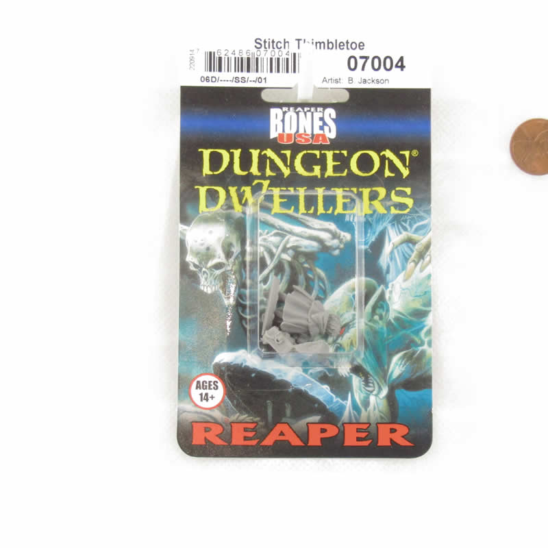 RPR07004A Stitch Thimbletoe Miniature 25mm Heroic Scale Figure Dungeon Dwellers Reaper Miniatures
