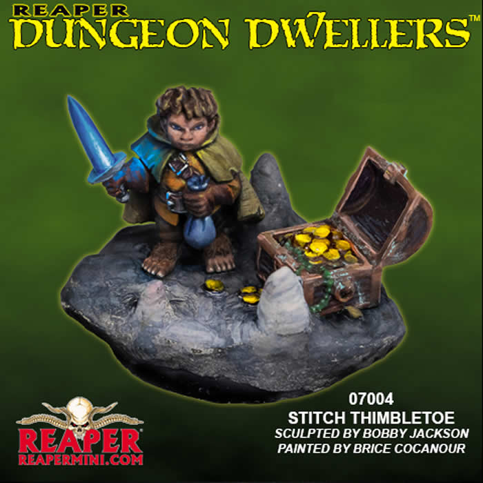 RPR07004 Stitch Thimbletoe Miniature 25mm Heroic Scale Dungeon Dwellers 3rd Image