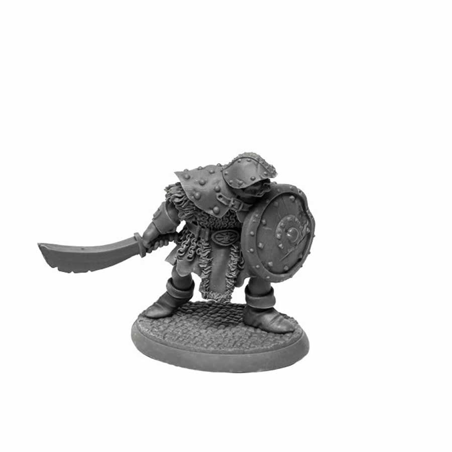 RPR07007A Orc Warrior of the Ragged Wound Miniature 25mm Heroic Scale Figure Dungeon Dwellers