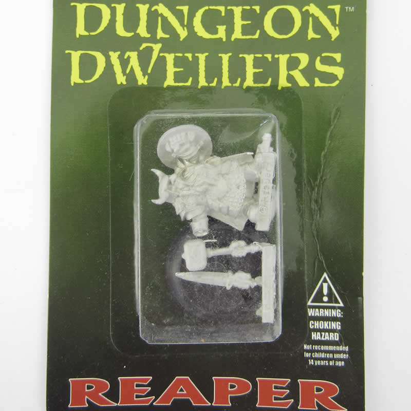 RPR07011 Borin Ironbrow Dwarf Adventurer Miniature 25mm Heroic Scale Dungeon Dwellers 2nd Image