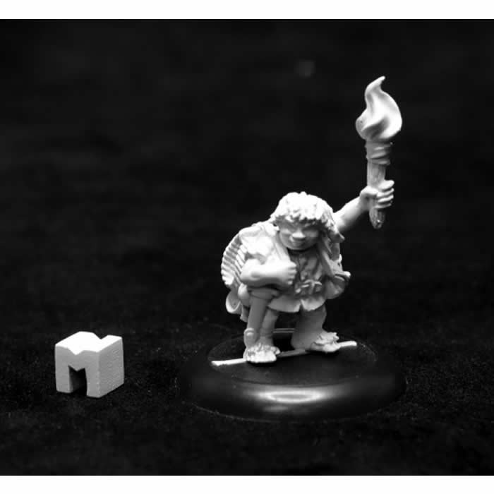 RPR07018 Gus Greenweevil Halfling Henchman Miniature 25mm Heroic Scale Main Image