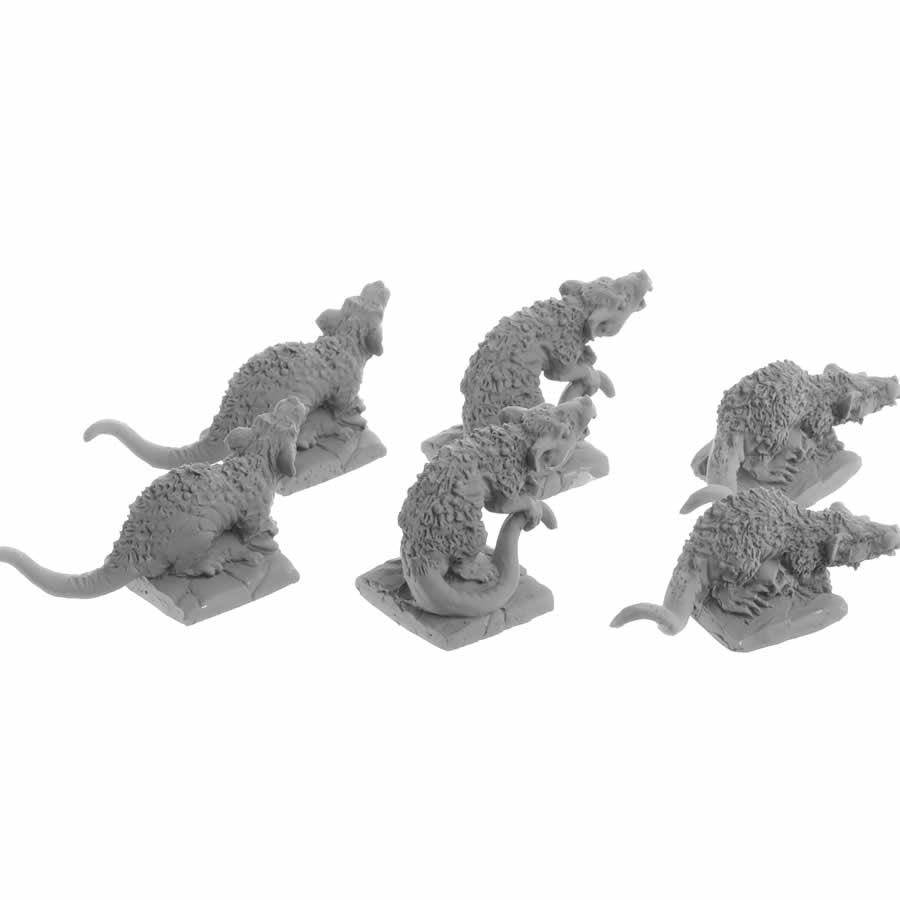 RPR07031B Giant Tomb Rats Miniature 25mm Heroic Scale Figure Dungeon Dwellers 3rd Image