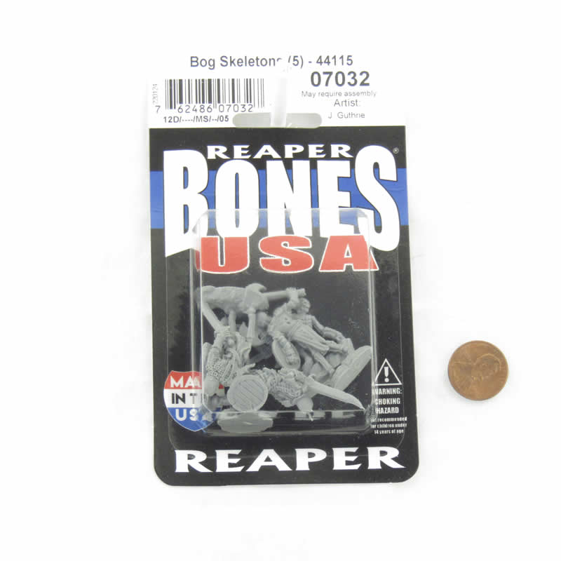 RPR07032 Bog Skeletons Miniature 25mm Heroic Scale Figure Dungeon Dwellers 2nd Image