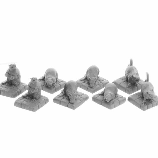 RPR07036 Dire Rats Miniature 25mm Heroic Scale Figure Dungeon Dwellers Main Image