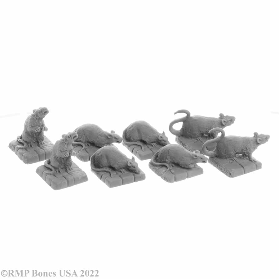 RPR07036 Dire Rats Miniature 25mm Heroic Scale Figure Dungeon Dwellers 3rd Image