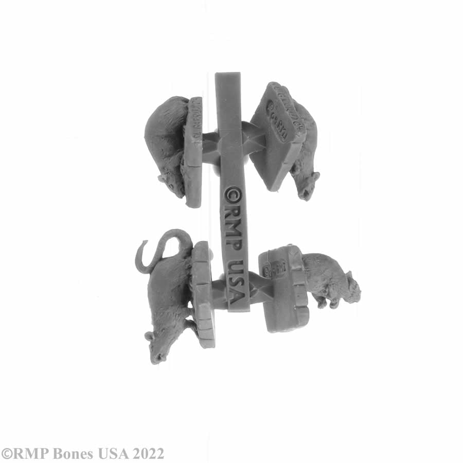 RPR07036 Dire Rats Miniature 25mm Heroic Scale Figure Dungeon Dwellers 4th Image