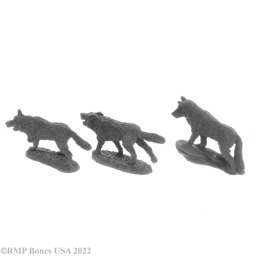 RPR07038 Wolf Pack Miniature 25mm Heroic Scale Figure Dungeon Dwellers 3rd Image